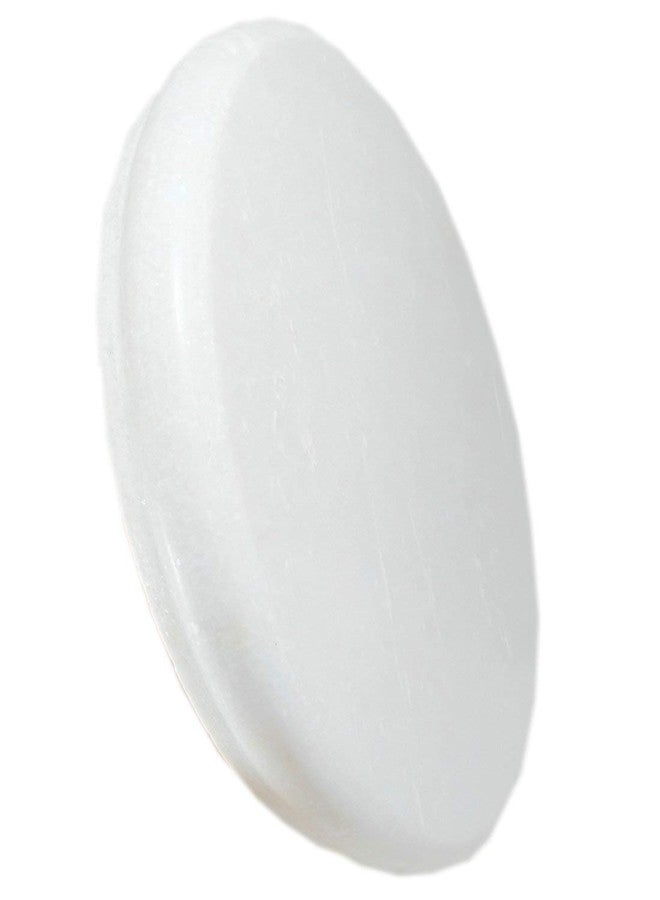 HeeMo Marble Roti Roller/Chakla/Rolling Pin Board/Roti Maker/Phulka Maker/Chapati Maker/Chopping Board for Kitchen (White 10 Inches) - Image 3