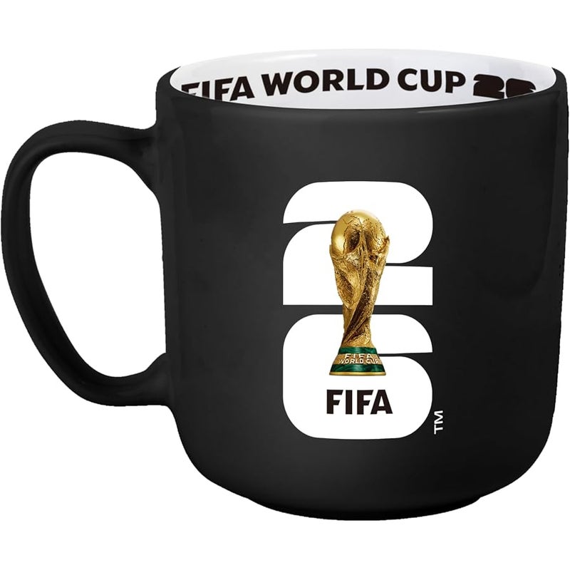 HONAV FIFA World Cup 2026 15oz Stripe Mug – Durable Ceramic Drinkware With Iconic Stripe Look – Ideal Gift For Soccer Fans & Collectors - Image 1