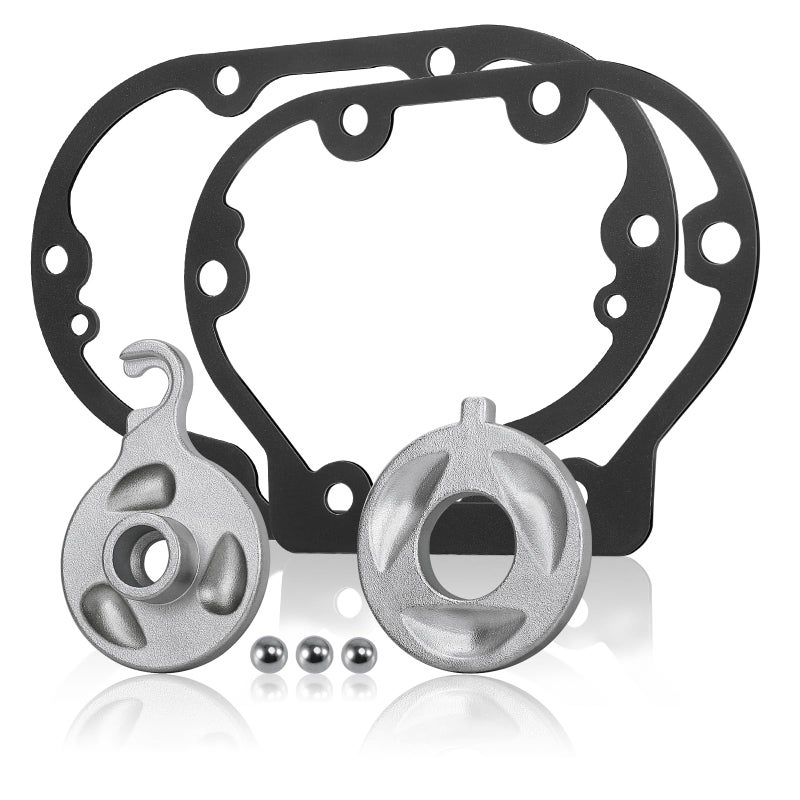 Eumti Power Clutch Easy Lever Pull Kit Reduced Effort Outer Inner Ramp with Transmission Side Cover Gasket for 1987Up Harley Big Twin Dyna Softail Touring M8 Model with Mechanical Clutch - Image 2