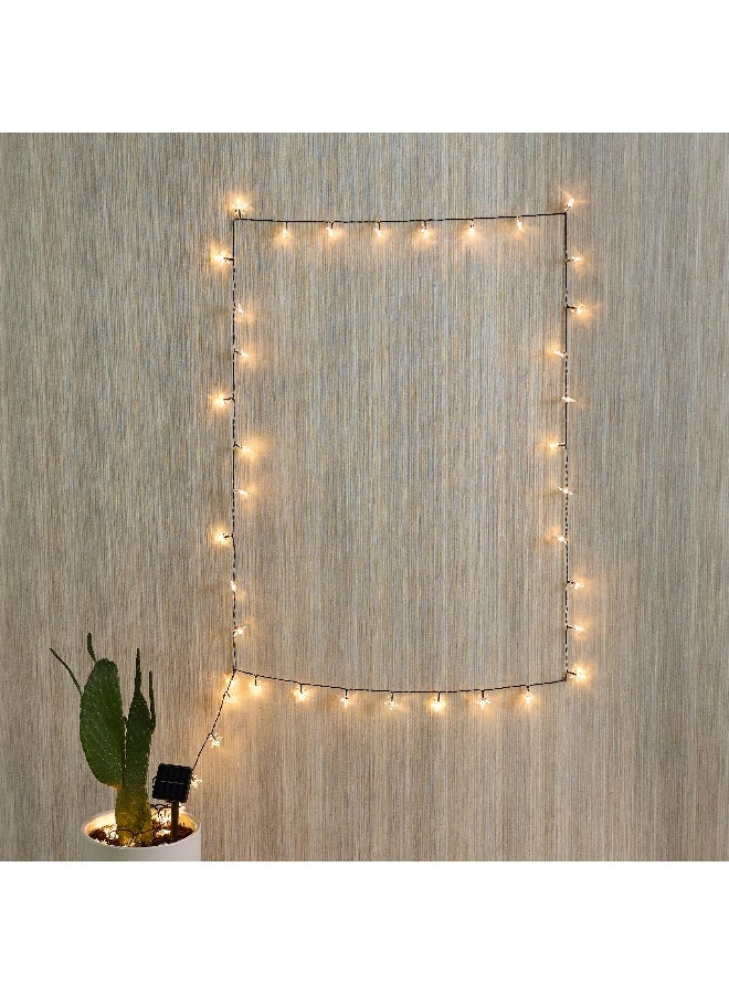 Home Box Orla 50 LED Solar String Lights - Warm White - Image 1