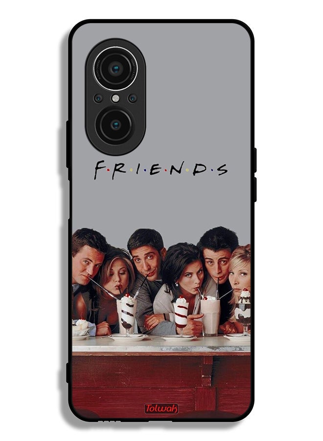 Tolwak غطاء واقي لهاتف هواوي نوفا 9 SE 4G F R I E N D S - Image 2