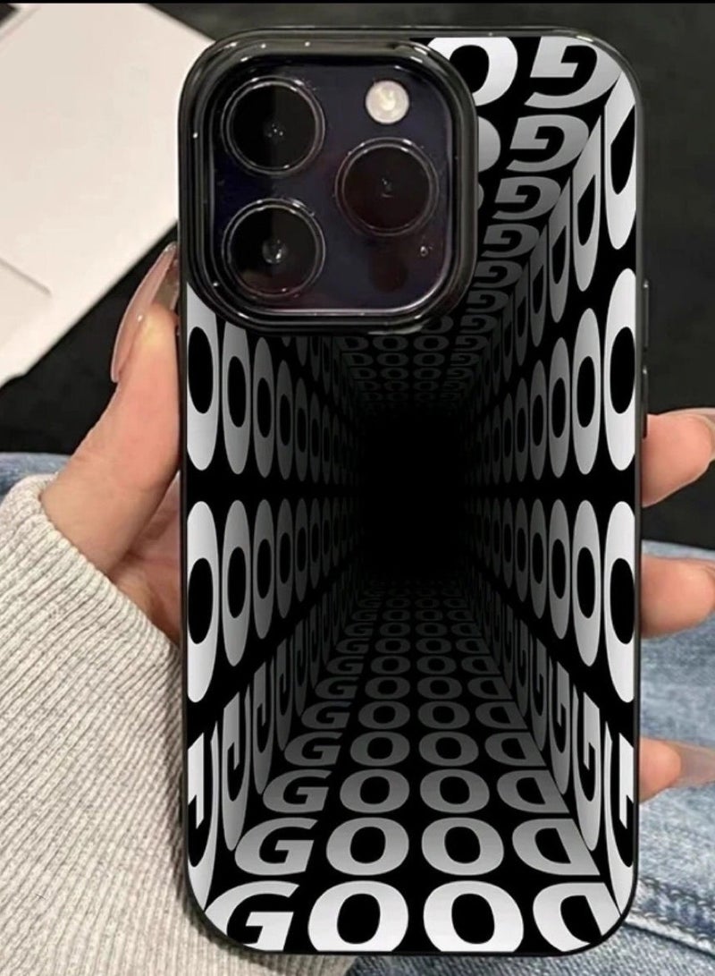 جراب آيفون 16 برو إبداعي وفريد من نوعه - فني، متين، مقاوم للصدمات، مضاد لبصمات الأصابع - Image 3