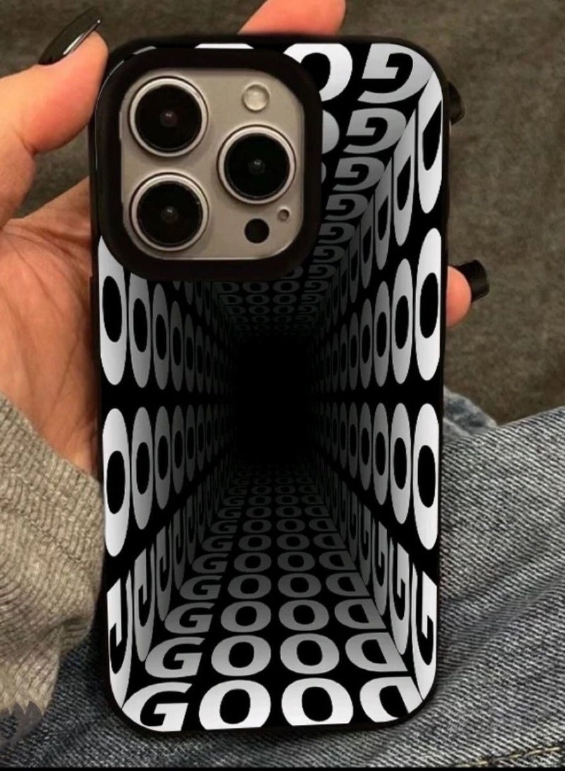 جراب آيفون 16 برو إبداعي وفريد من نوعه - فني، متين، مقاوم للصدمات، مضاد لبصمات الأصابع - Image 1