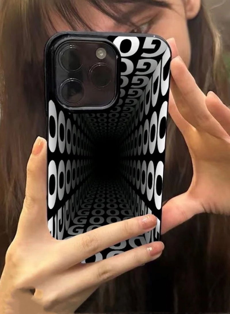 جراب آيفون 16 برو إبداعي وفريد من نوعه - فني، متين، مقاوم للصدمات، مضاد لبصمات الأصابع - Image 2