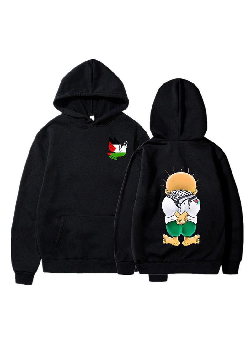 State of Palestine Hoodie Men Women Couples Sweatshirts Pullover Shirt Hooded Sweater  - Image 1
