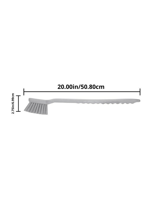 Sparta 40501Ec01 Plastic Large Scrub Brush Kitchen Brush Utility Brush With Long Handle For Cleaning 20 Inches Brown (Pack Of 6) - Image 5