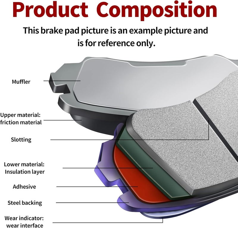Road Passion Brake Pads for SUZUKI LT-Z 400 K/Z/L Quadsport (2003-2014) - Front and Rear - Image 4