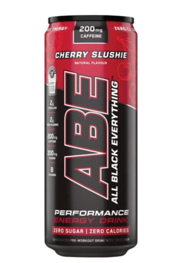 Applied Nutrition ABE Energy Pre Workout Drink Cherry slushie 330ml pack of 12 - Image 3