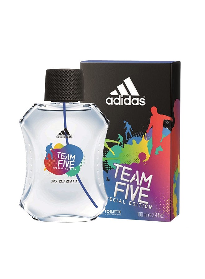 Adidas Team Five Special Edition EDT 100ml - Image 2