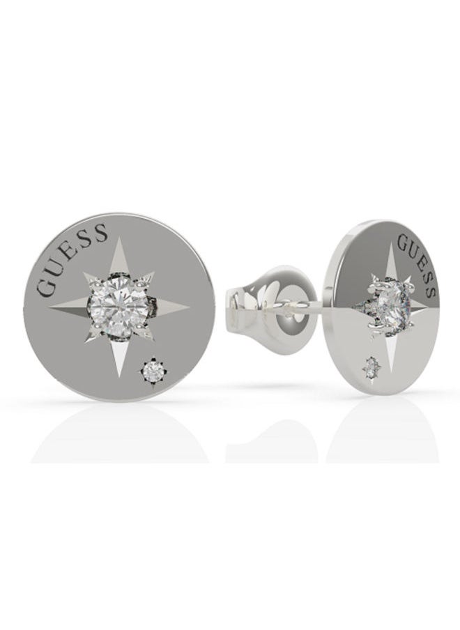 GUESS - Compass with Crystal Stud - Image 1
