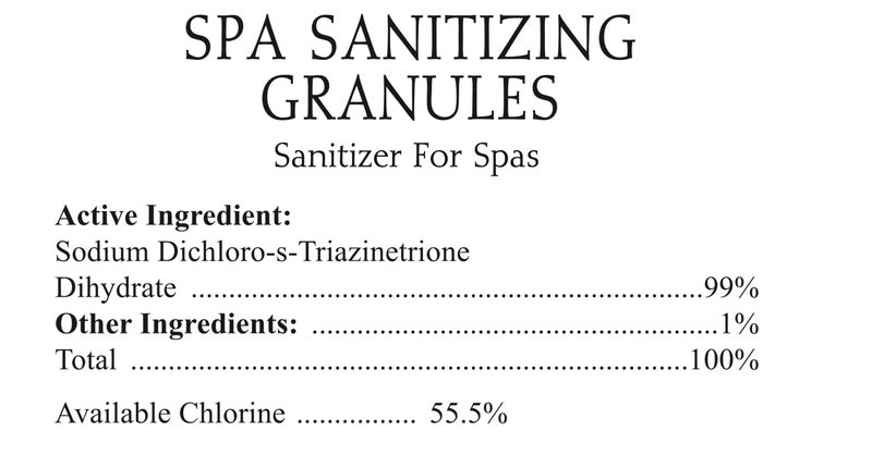 SpaChoice 2-Pounds 2-Pack Premium Spa Sanitizing Granules, Spa Chlorine Granules for Hot Tub, Made in USA - Image 5