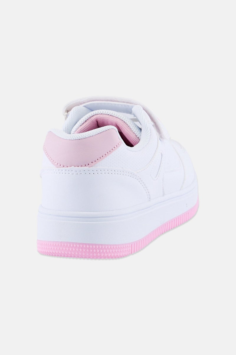 RBX Kids Girl Brand Logo Velcro Closure Outdoor Shoes, Multicolor - Image 2