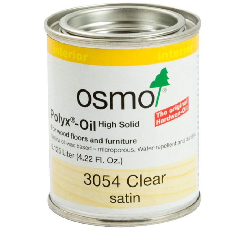 Osmo Polyx-Oil, 3054 Clear Satin - .125 Liter - Image 3