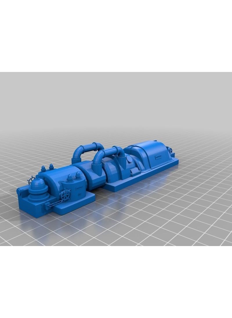 Epm3d Turbo Generator / Turbozespół Elektrowni Plastic Apparatus 