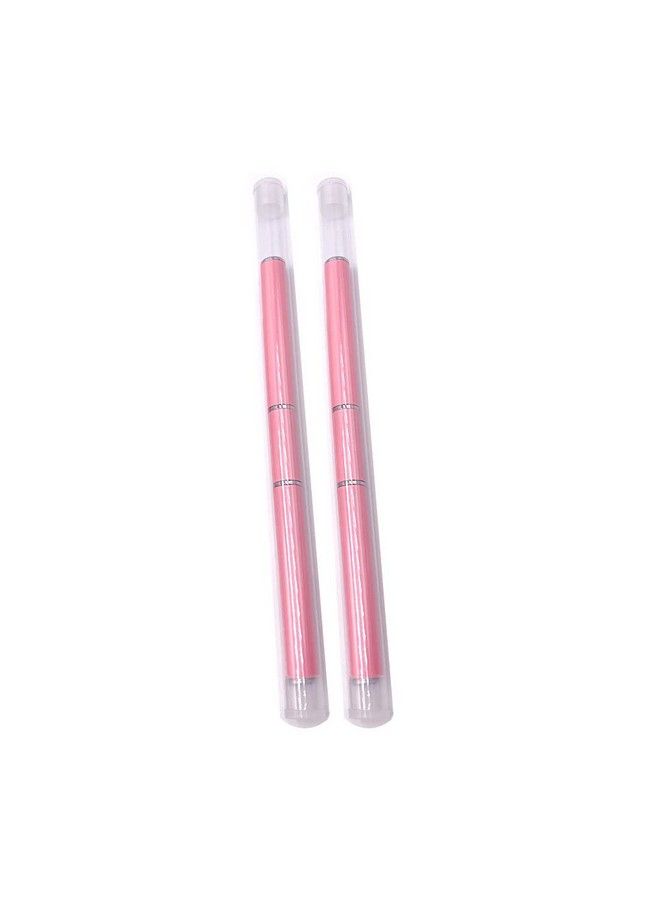 Aliotech 2 Pack Of Polygel Brush And Picker Dualended 2 In 1 Design Stainless Steel Gel Nail Brush Polygel Slice Tool For Polygel Uv Gel Acrylic Nails Extension Quick Building Gel(Pink) - Image 5