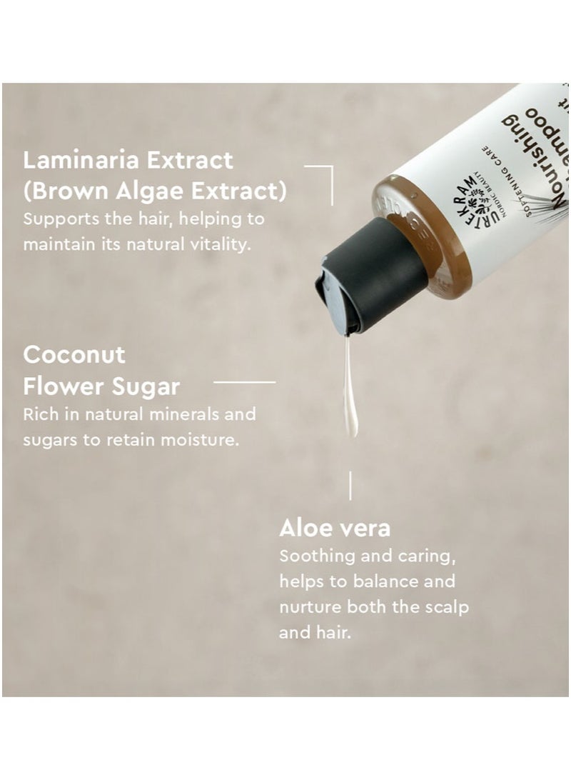 Urtekram Organic Coconut Nourishing Shampoo with virgin coconut oil, 250ml - 100% Organic and Vegan - Silicone and Paraben-Free - Image 3