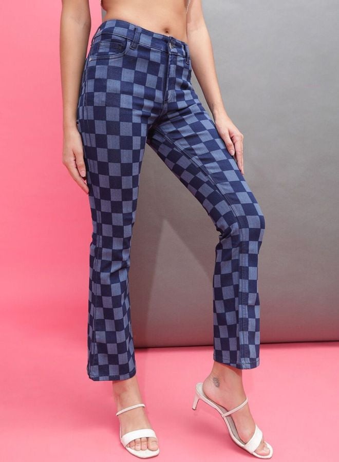 Freehand Women Bootcut Laser Print High Rise Jeans - Image 2