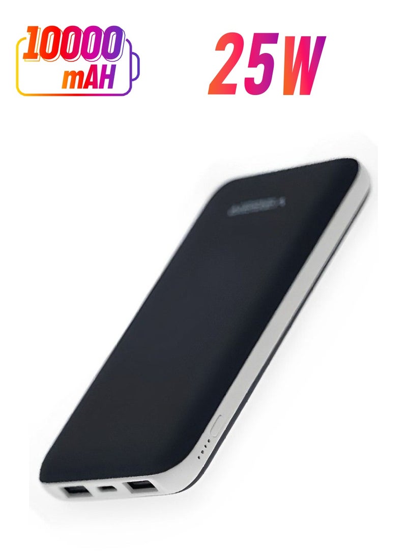 Raxoom Fast BATTERY PACK 10000MAH 25W, Fast Charge Power Bank Battery Pack (Grey) - Image 1