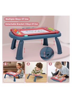 ORiTi ORiTi Magnetic Drawing Board for Toddlers 1-3, Color Erasable Doodle Writing Pad, Learning Painting Sketch Pad,  - Image 3