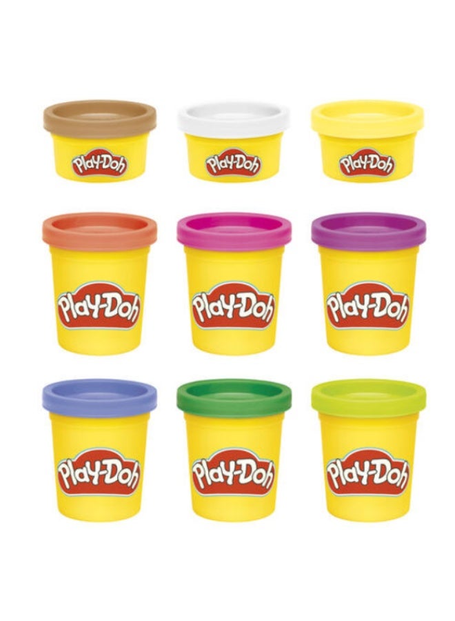 Play-Doh Colorful Compound 9 Pack - Assorted Colors - Image 5