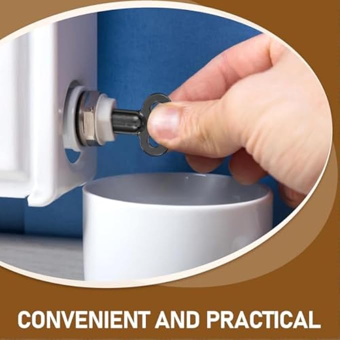 RADIATOR VALVE RADIATOR VENT KEY, 3 PIECES, SQUARE KEY, RADIATOR KEY, RADIATOR BLEED KEY, UNIVERSAL FOR ALL RADIATORS - Image 3