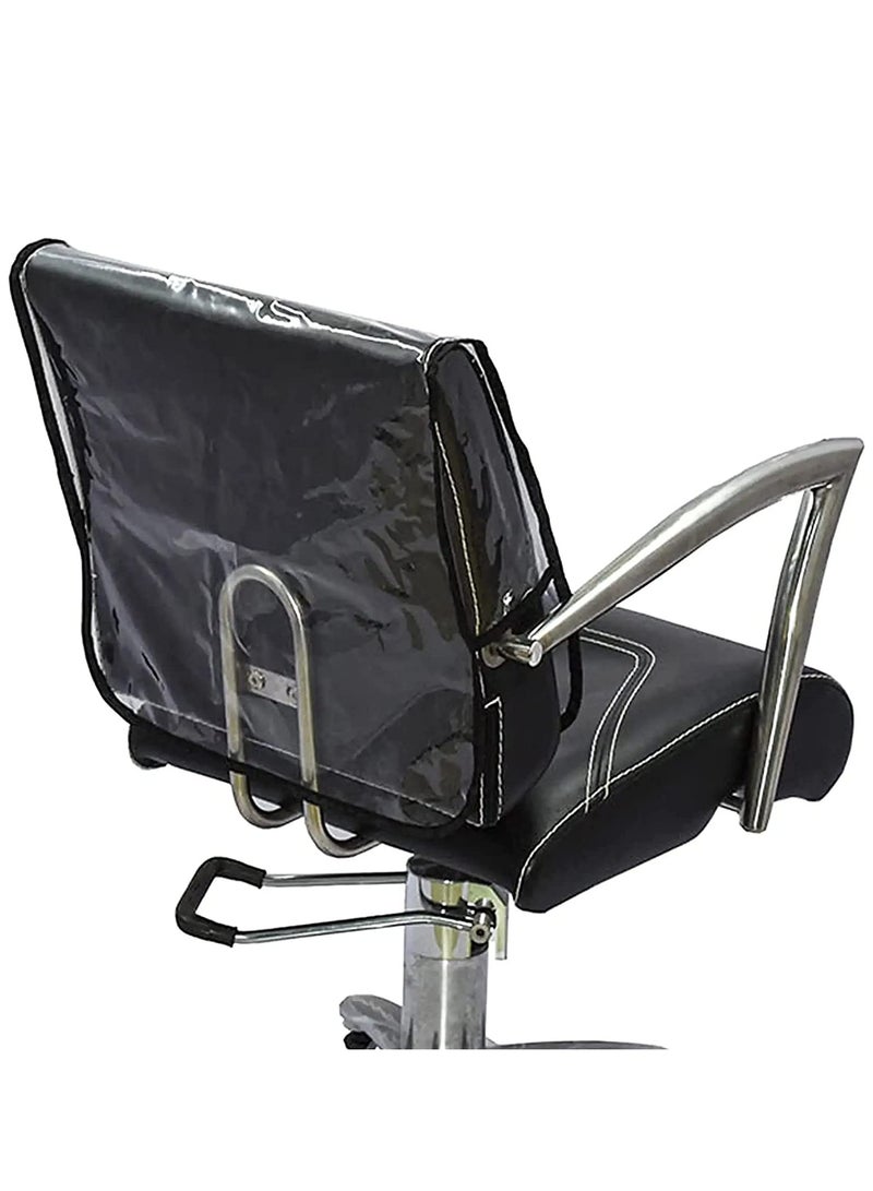 KASTWAVE غطاء ظهر كرسي، غطاء واقي لكرسي صالون التجميل، أغطية ظهر كراسي تصفيف الشعر المربعة، يمنع الأضرار لكرسي المنتجع/صالون، غطاء كرسي صالون الحلاقة، يناسب معظم كراسي الصالون - Image 2