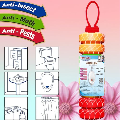AONTAN ENTERPRISE Fresh Cube + Bathroom Freshener Blocks | Pack of 3 (100g Each) | Anti-Bacterial Urinal Cubes | Long-Lasting Air Freshener for Toilet, Bathroom, Shoe Rack - Image 5