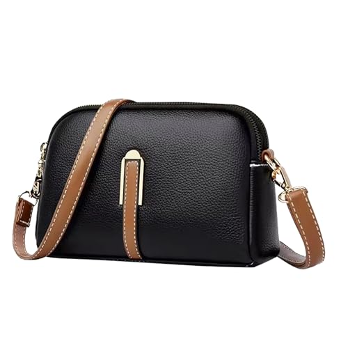 ADISA Women's Girls Grains Cross Body Sling Messenger Bag (Sl8141-Bla, Black) - Image 1