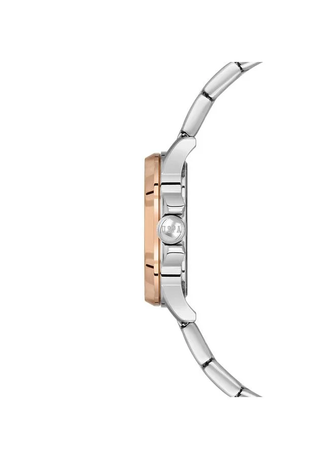 U.S. Polo Assn. Stile 30mm Women's Watch with Silver Dial & Stainless Steel Bracelet