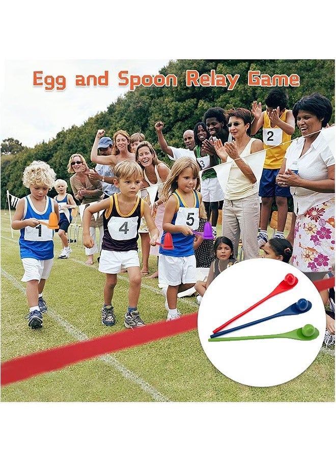 GMORO - Outdoor Games Potato Sack Race Bags 12Pcs, for Kids Adults Family, Yard Games Egg Spoon Relay Games, Carnival Games 3-Legged Race Bands, for Lawn Games Activities Party Family Outdoor Activities - Image 1