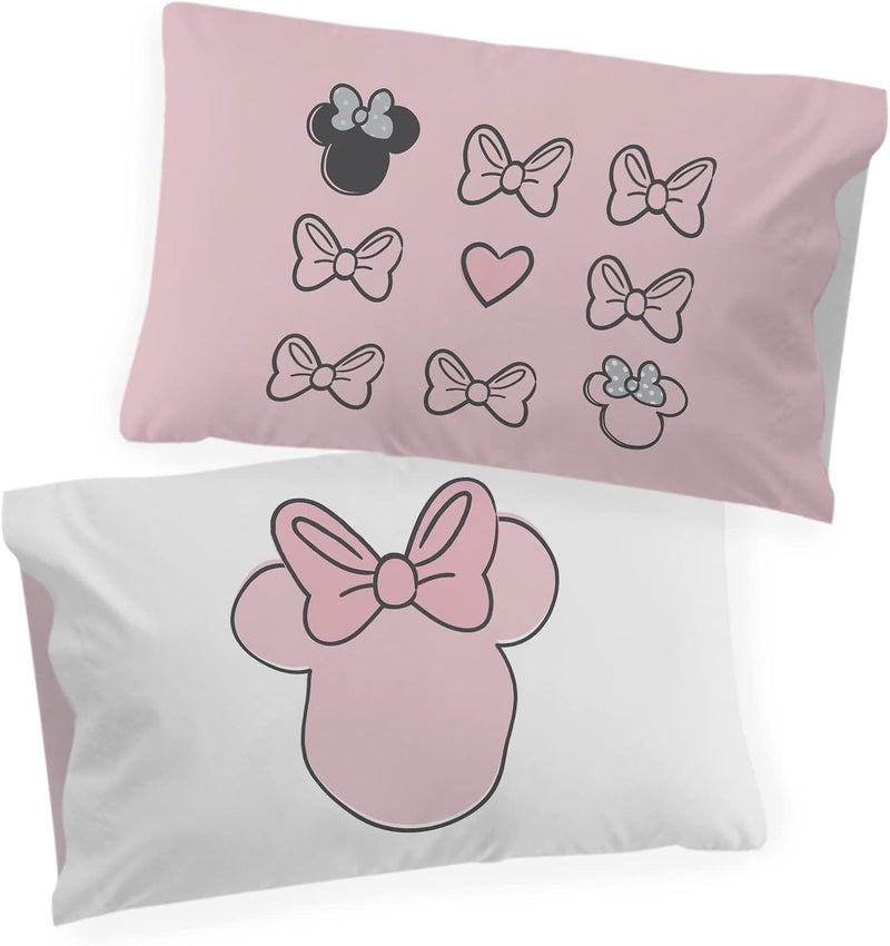Jay Franco Disney Minnie One of a Kind Children's Bedding Set 100% Cotton 135 x 200 cm Single Size - Duvet Cover + Pillowcase 50 x 70 cm - Image 4