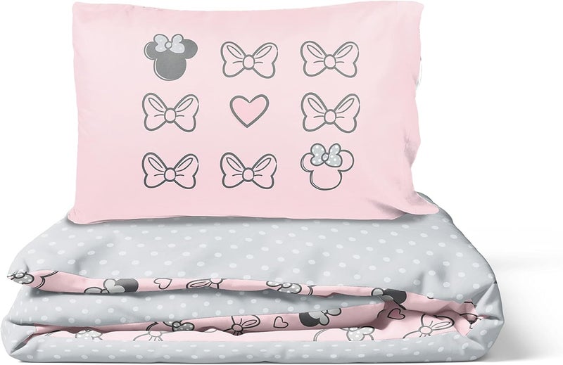 Jay Franco Disney Minnie One of a Kind Children's Bedding Set 100% Cotton 135 x 200 cm Single Size - Duvet Cover + Pillowcase 50 x 70 cm - Image 5