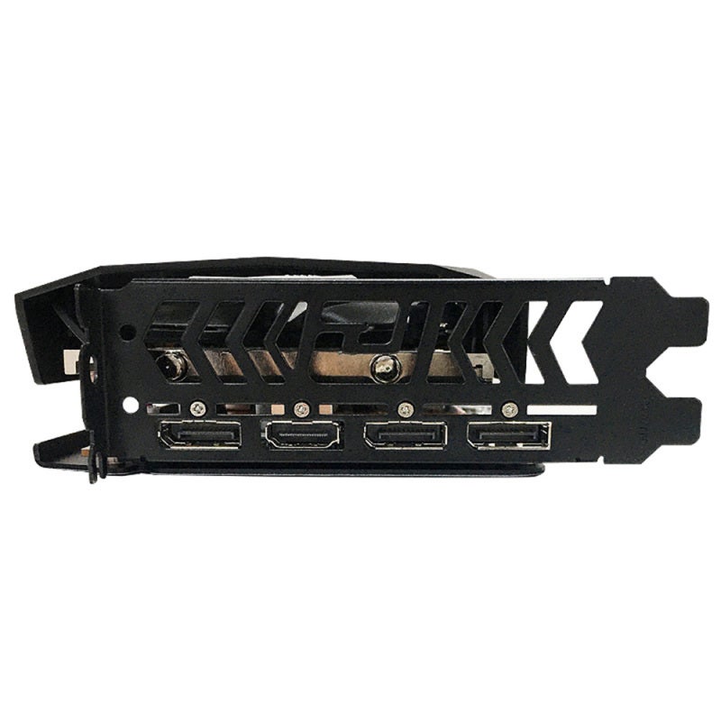 بطاقة رسوميات ألعاب Yeston RX6650XT-8G D6 PA مع ذاكرة 8 جيجا / 128 بت / GDDR6، 3 روابح كبيرة، ضوء تنفسي ولوحة خلفية معدنية - Image 2