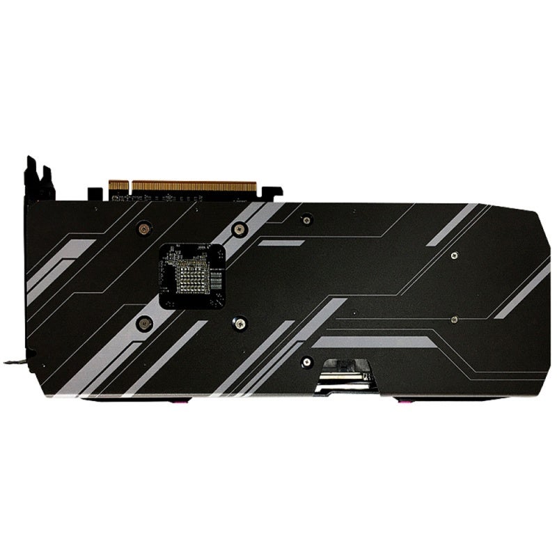 بطاقة رسوميات ألعاب Yeston RX6650XT-8G D6 PA مع ذاكرة 8 جيجا / 128 بت / GDDR6، 3 روابح كبيرة، ضوء تنفسي ولوحة خلفية معدنية - Image 5