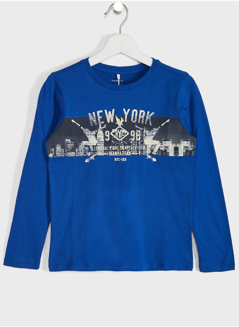 NAME IT - Kids Printed Sweatshirt - Image 1