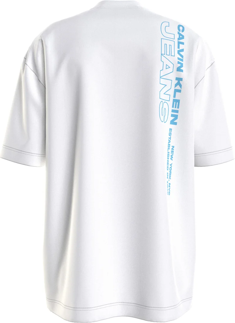Calvin Klein Jeans Logo Crew Neck T-Shirt