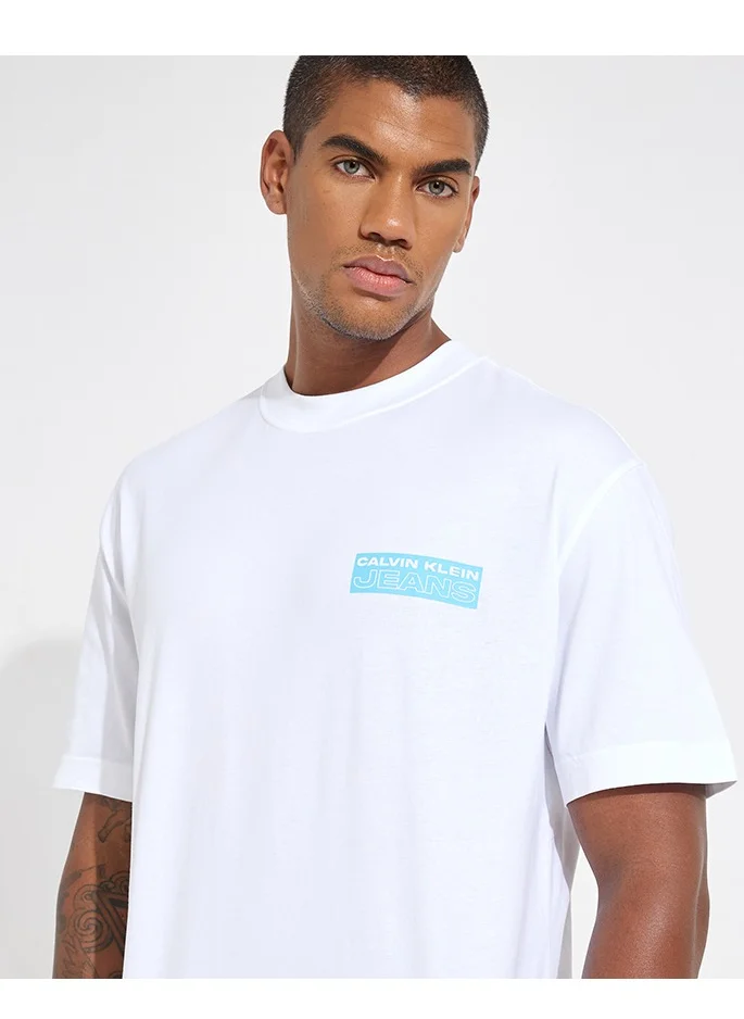 Calvin Klein Jeans Logo Crew Neck T-Shirt