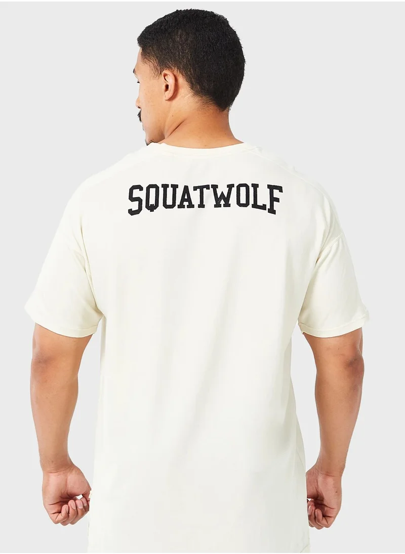 SQUATWOLF Golden Era Legacy Oversized T-Shirt