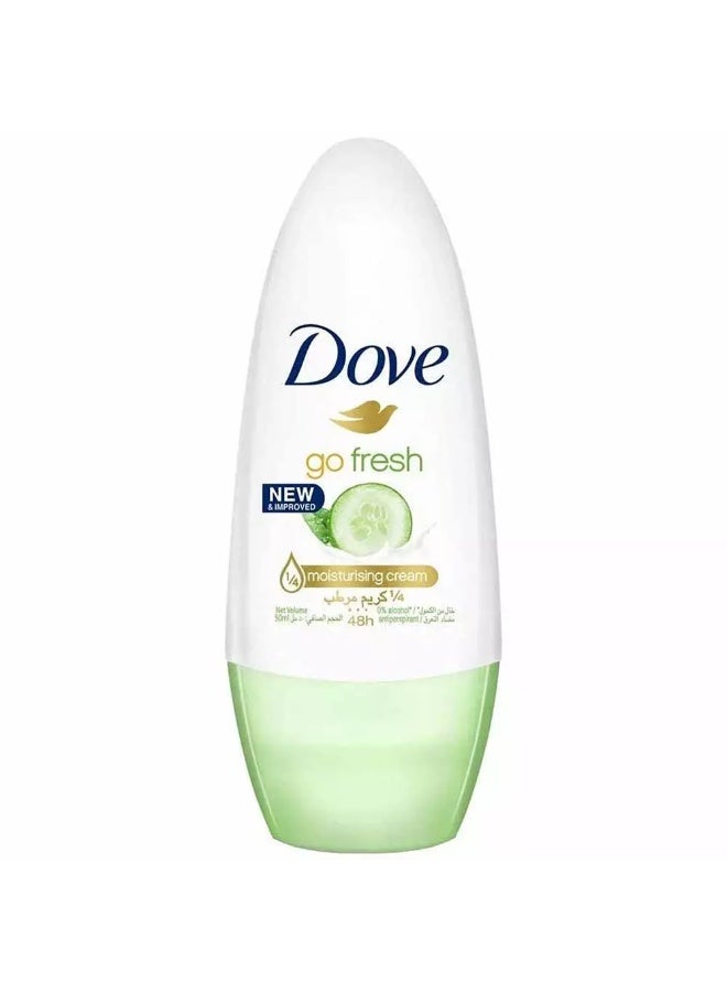 Dove Dove Antiperspirant Roll-On Cucumber and Green Tea, 50Ml - Image 2