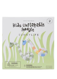 SUNNY LIFE Kids Inflatable Noodle Into the Wild Multi Set of 2 | Outdoor Summer Toy | Pool & Water Play Inflatable Accessories for Kids  - Image 4