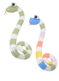 SUNNY LIFE Kids Inflatable Noodle Into the Wild Multi Set of 2 | Outdoor Summer Toy | Pool & Water Play Inflatable Accessories for Kids  - Image 2