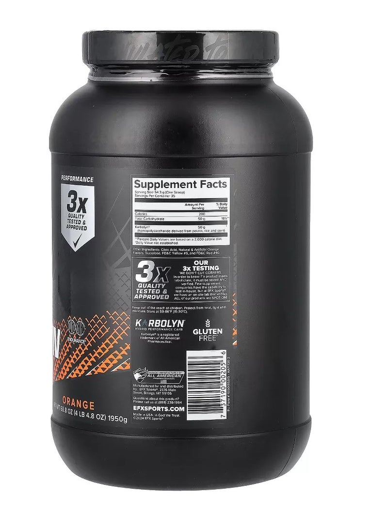 EFX Sports Karbolyn Fuel Orange 4lb - Image 2