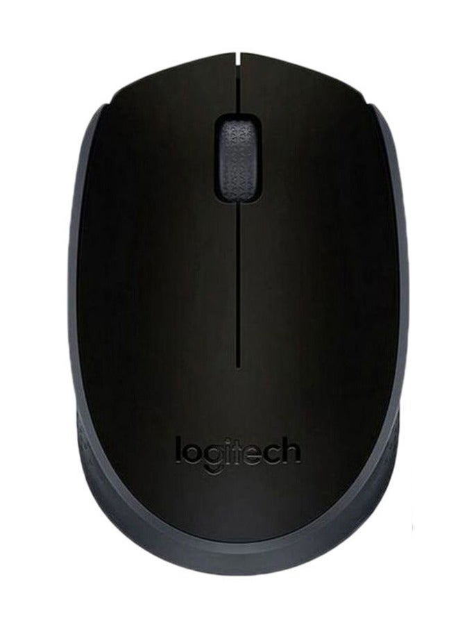 Logitech M170 Wireless USB Mouse, 2.4GHz Wireless Technology, Optical Tracking, Up to 10m Wireless Range, Grey/Black  - Image 1
