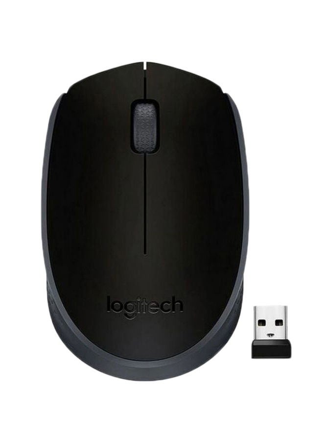 Logitech M170 Wireless USB Mouse, 2.4GHz Wireless Technology, Optical Tracking, Up to 10m Wireless Range, Grey/Black  - Image 2