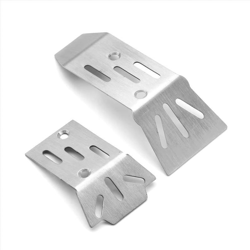RC Upgrades Models for Arrma for Granite for Grom 1/18 Stainless Steel Chassis Guard Skid Plate Rc for Racing Car Upgrades Parts Accessories - Image 5