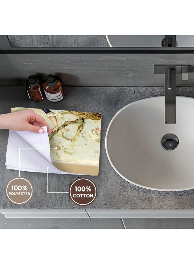 3DROSE 3D Rose Romantic French Couple TWL_43706_1 Towel, 15" x 22" - Image 4