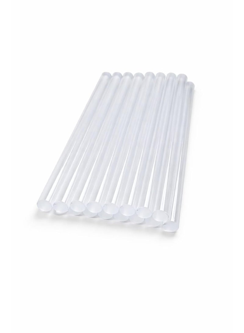 12 Pieces Hot Glue Wax Sticks 11.2mm × 200mm High Strength Glue Gun Refills Adhesive Sticks for DIY Crafting Home Repair Projects Handmade Art School Use and Creative Applications - Image 1