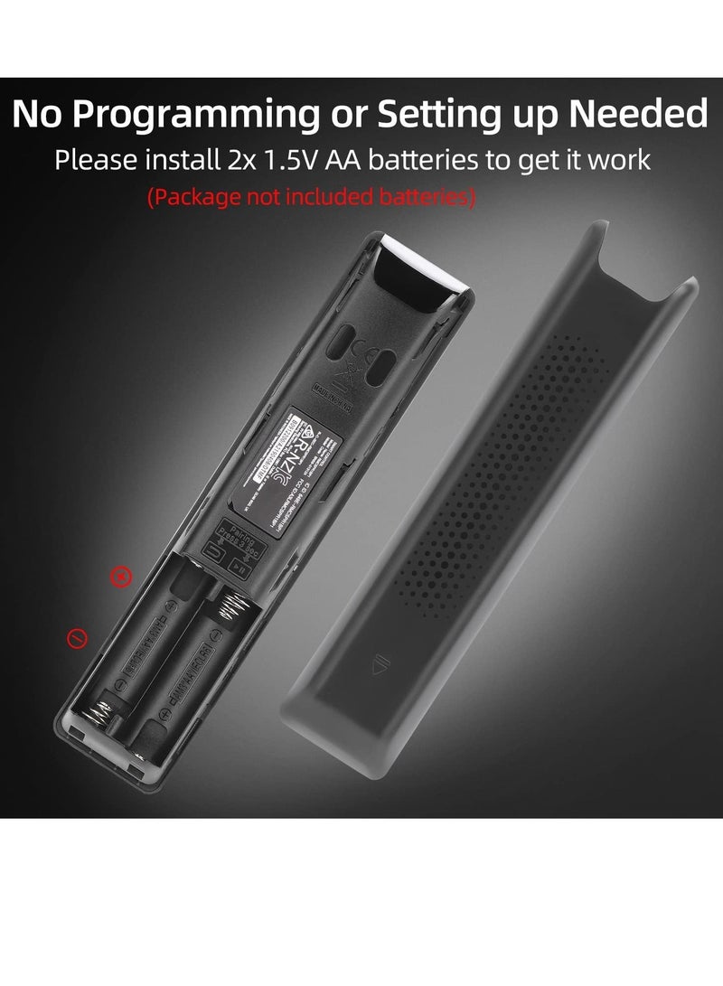 Universal Voice Remote Control for Samsung Smart TV LED QLED 4K 8K UHD Crystal Frame HDR Curved Smart TVs, with Shortcut Buttons for Netflix, Prime Video, - Image 2