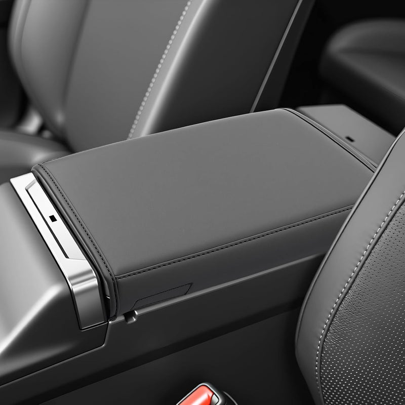 SKTU for 2026 Toyota RAV4 Armrest Cover for 2026+ Toyota RAV4 (LE/SE/XLE Premium/Woodland/XSE/Limited) Center Console Cover Toyota RAV4 2026 Accessories Console Cushion Cover Soft - Image 1