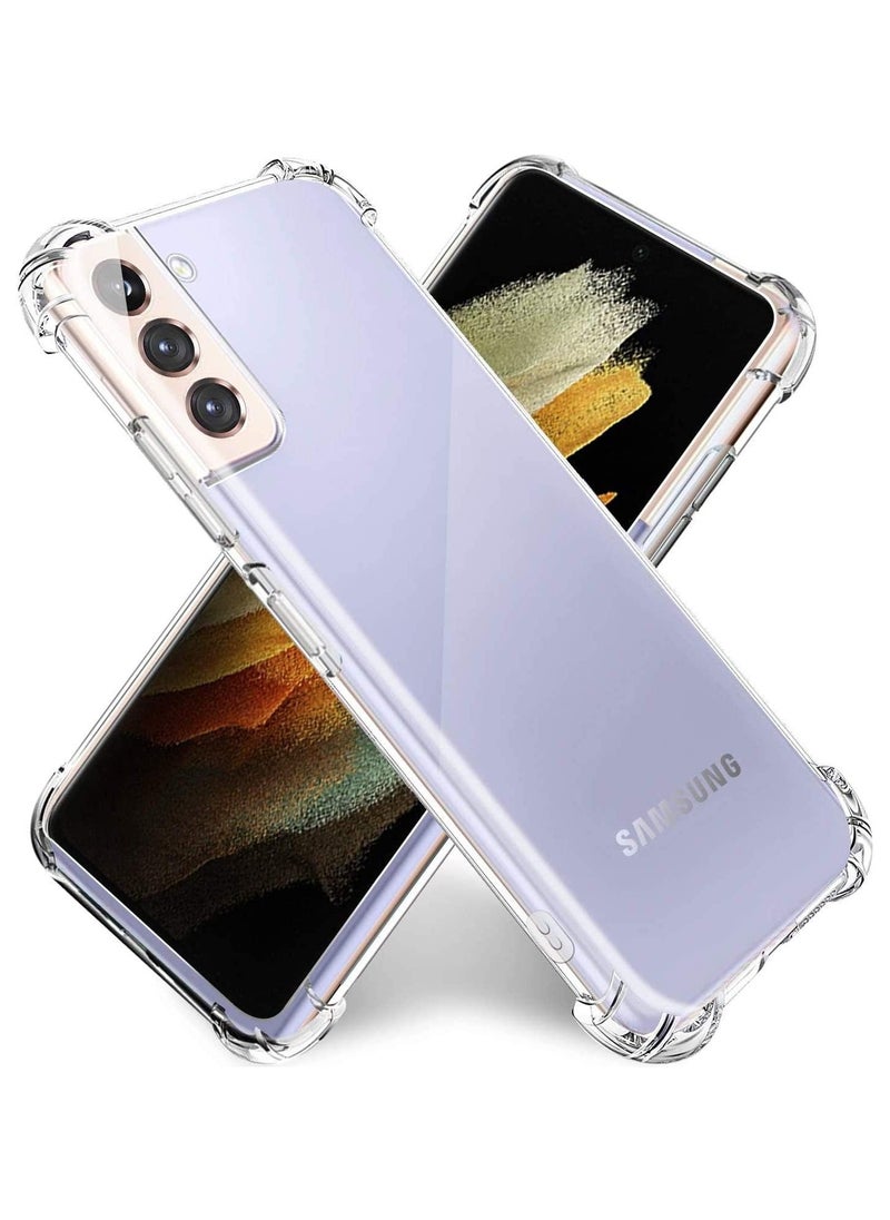 Generic - Crystal Clear Case for Samsung Galaxy S22 5G Case Galaxy S22 Case Military Grade Drop Protection Not Yellowing Armor Case Shockproof Protective for Galaxy S22 5G Phone Case (Clear) - Image 1